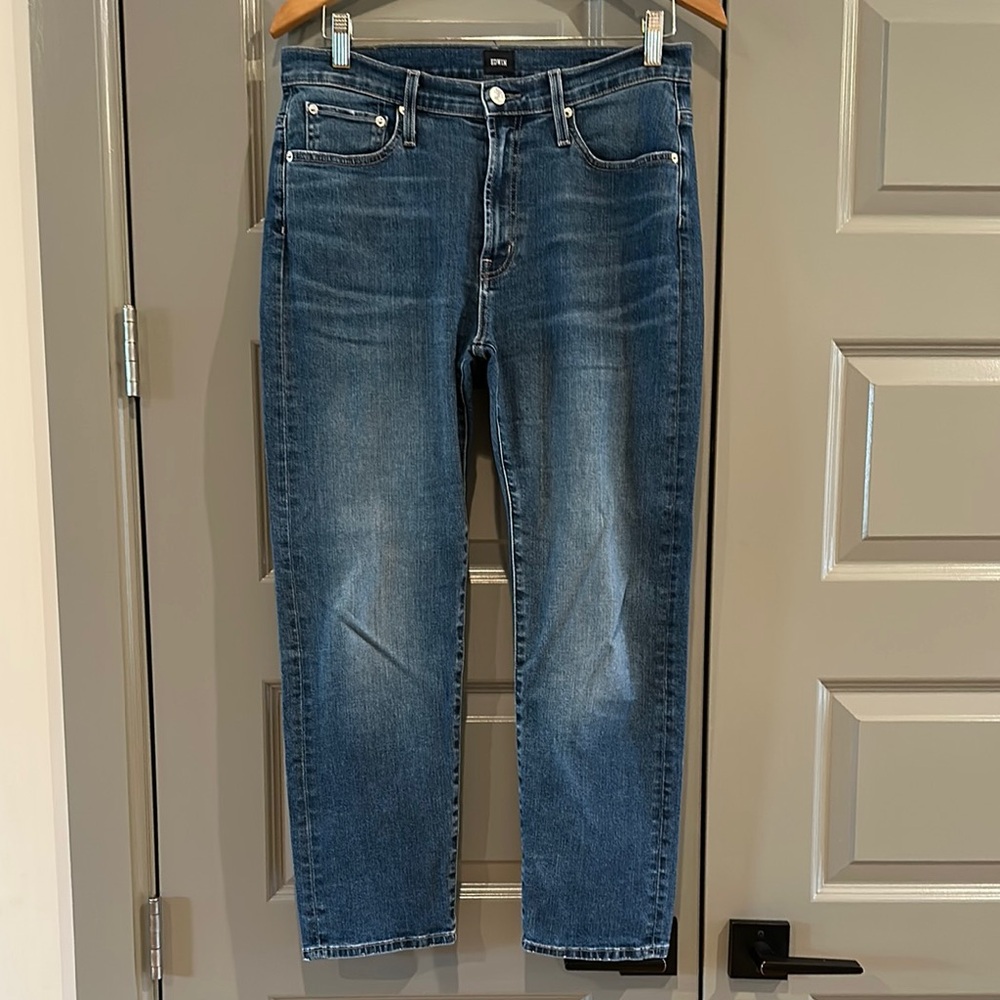 Edwin Blue Ankle Cropped Jeans